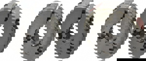 Threaded Ring Gage: M20 x 1.50 Thread, Metric, Class 6G, Go & No Go